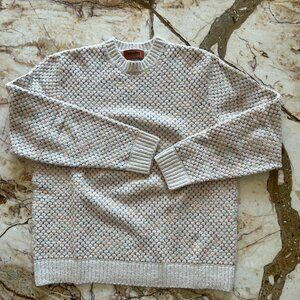 Missoni Cream and multi-colored knit sweater - Men's size 50 (L)